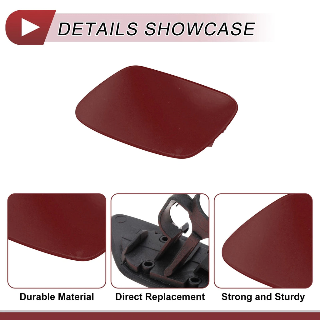 Bumper Trim Nozzle Cover No. 51117231079 for BMW Z4 (2009–2016) Dark Red