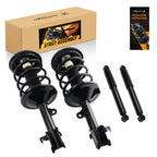 Set of 2 Front & Rear Shock Struts for Honda Odyssey (1999–2004)