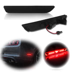 Set of 2 Smoked LED Rear Bumper Side Marker Lights for Ford Mustang