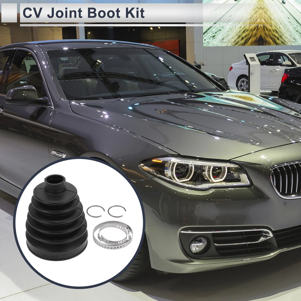 Outer CV Joint Boot Kit with Clamps for BMW 528i (2011–2016) 31607606091