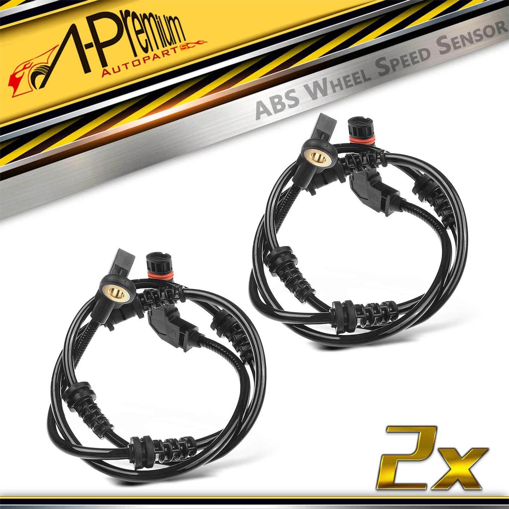 2X Front ABS Wheel Speed Sensor for Mercedes-Benz ML350 ML550 (2006–2011)