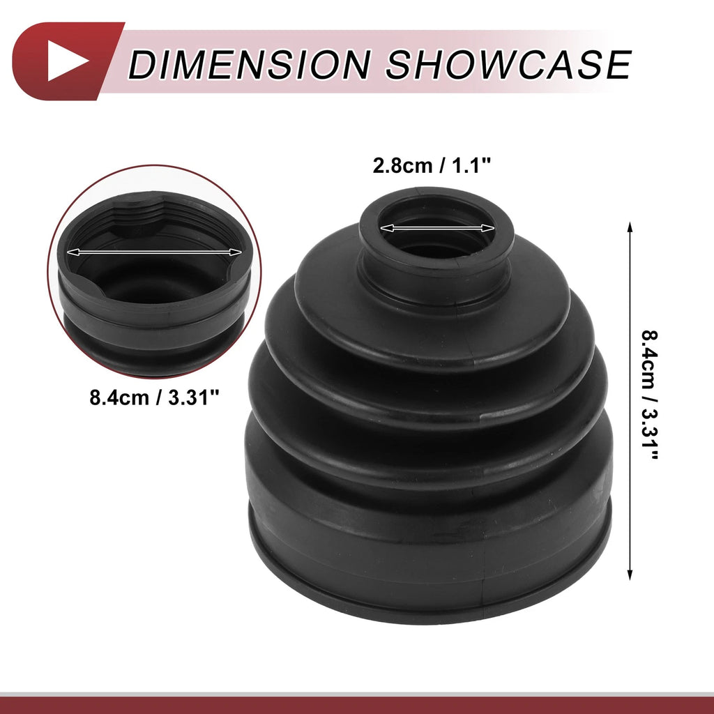 Inner CV Joint Boot Kit with Clamps for Honda Pilot (2015) - 44017STXA51