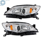 Set of 2 Halogen Headlights for Subaru Impreza (2008-2011)