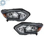 2X Black Headlamp for Honda HR-V (2016-2018)