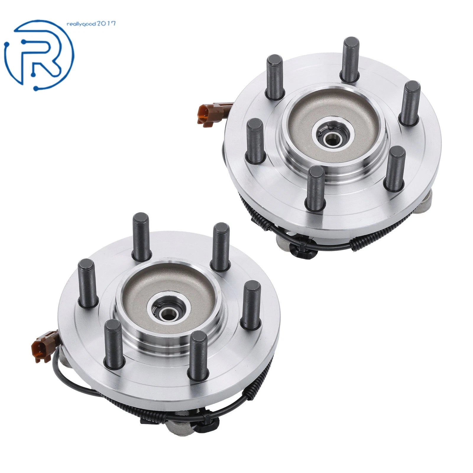 Set of 2 Front Side Wheel Hub Bearing Assemblies for Ford F-150 (2015-2017)