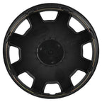 Set of 4 Silver Snap On Full Hub Caps for R13 Tire & Rim (Fits 13")