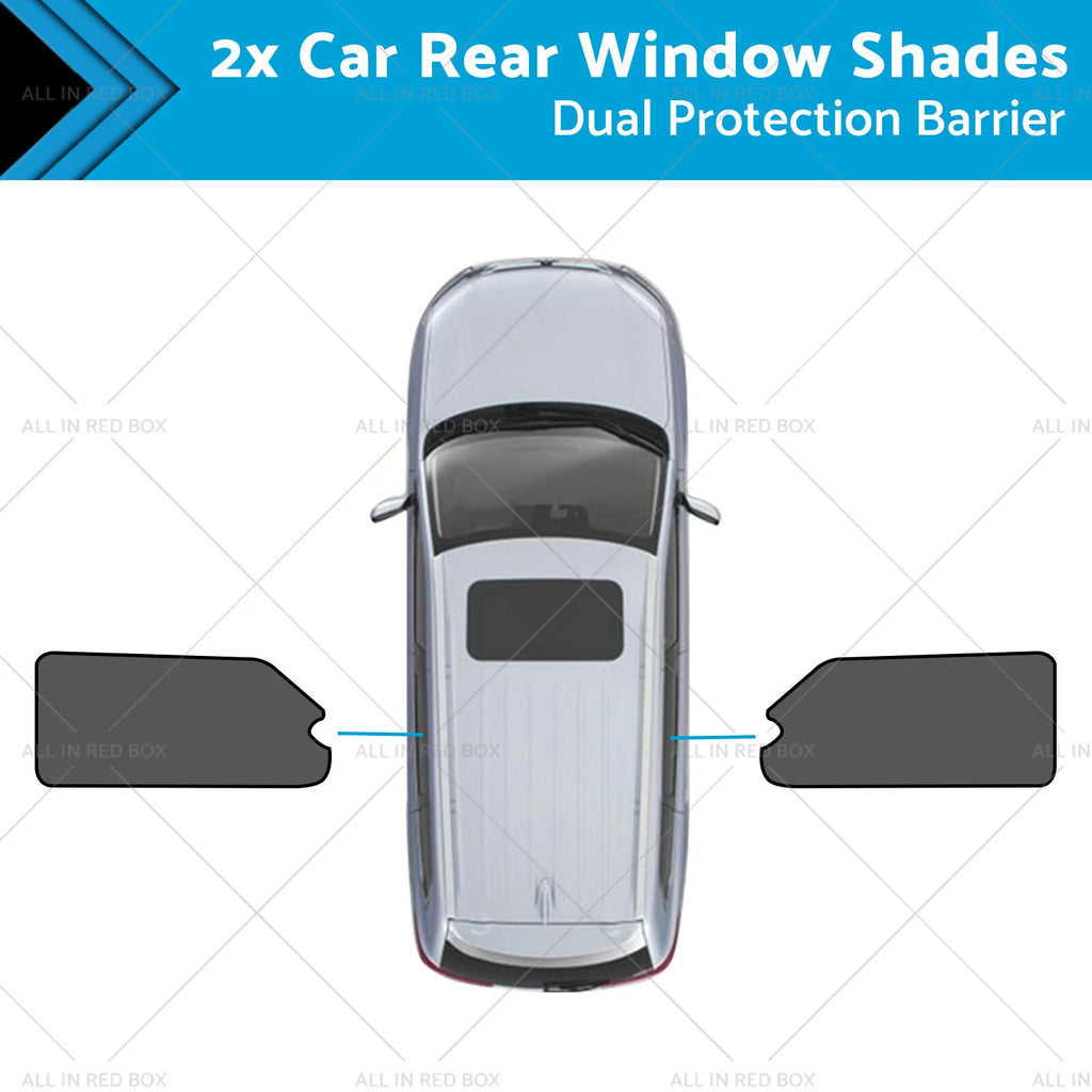 2X Rear Window Shades for LDV G10 (2014–Present) UVB & UVA Protection