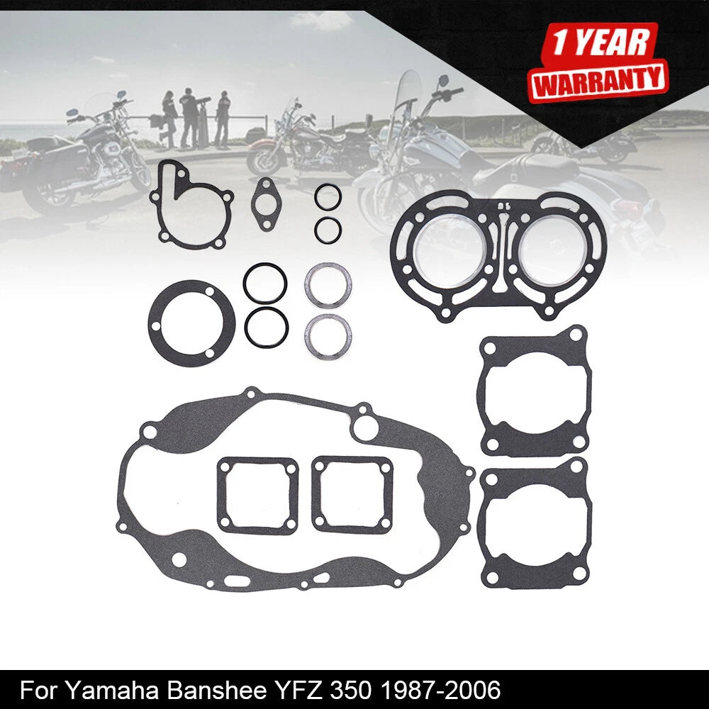 Complete Gasket Rebuild Kit for Yamaha Banshee YFZ350 (1987–2006)