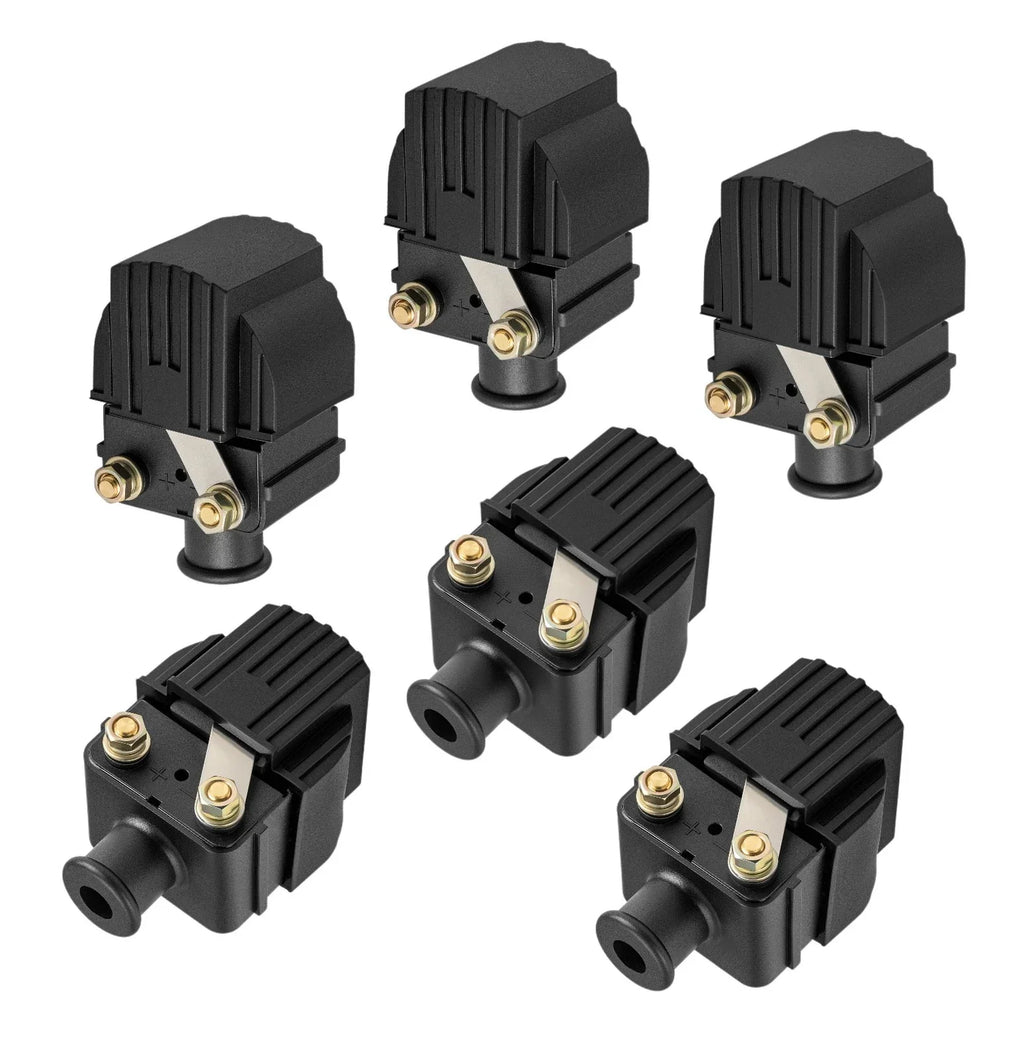Ignition Coils 6-Pack for Mercury Outboard 25Hp Engine (1980–2006)