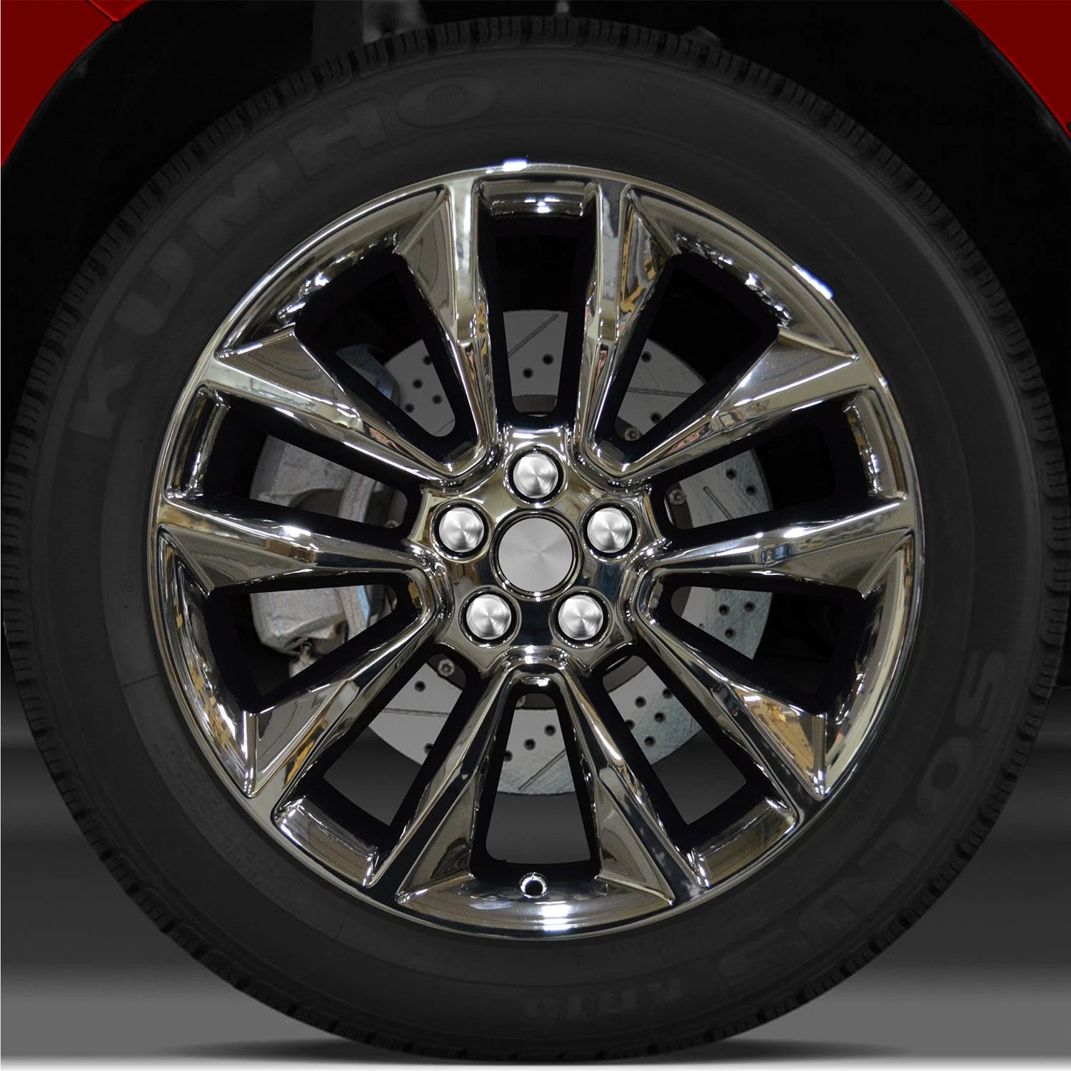 19x8 Factory Wheel (PVD Bright) For 2014-2015 Ford Escape - PERF00459