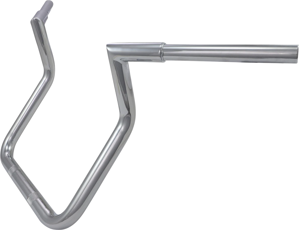 LA Choppers 1-1/4" Twin Peak Challenger Handlebar 12" Chrome LA-7368-12