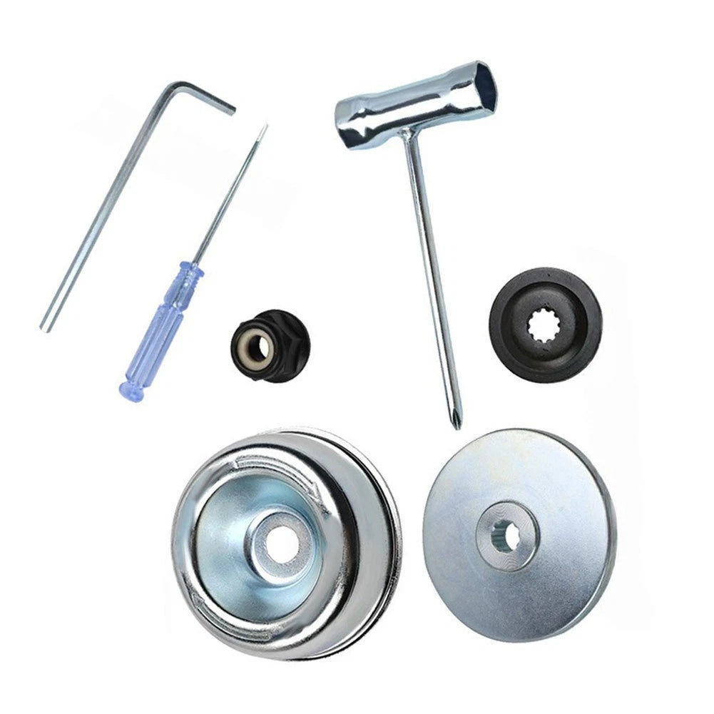 Adapter Kit for Lawn Mower Standard 1/2 in Spindle 3/8 in Hub Bore