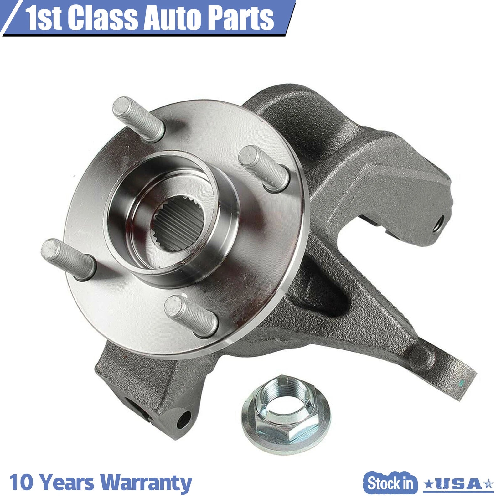 Front Left Steering Knuckle for Ford Focus (2006-2011)