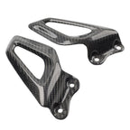 Carbon Fiber Rearset Footrest Plate Heel Guard for BMW S1000RR, M1000RR (19-24)