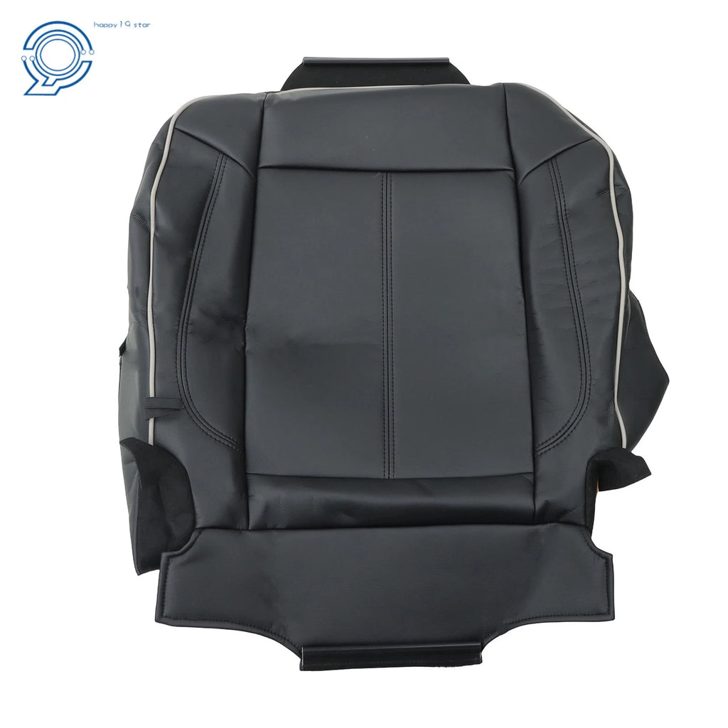 Front Passenger Bottom Back Seat Cover for Hummer H3 (2006-2010) Leather Black