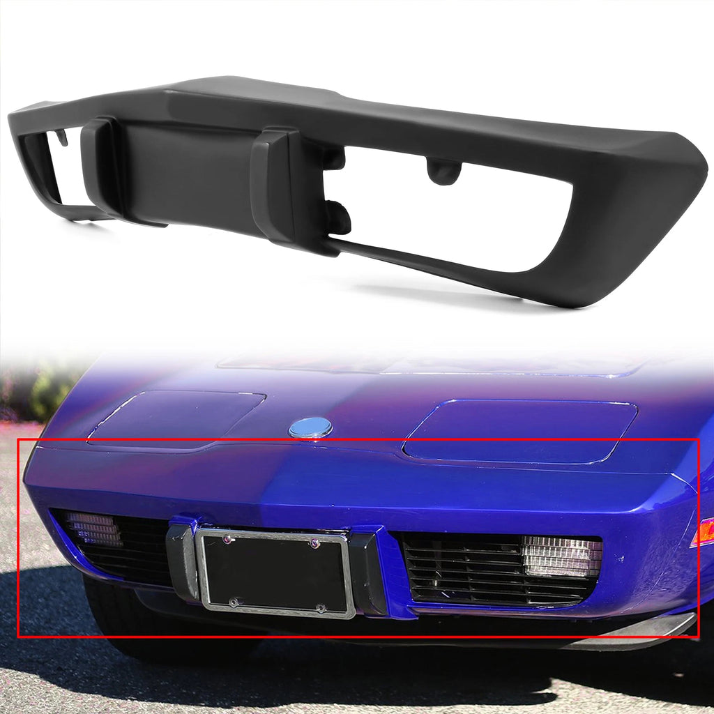 Front Bumper for Chevy Corvette (1975–1979) Fiberglass Primer Black