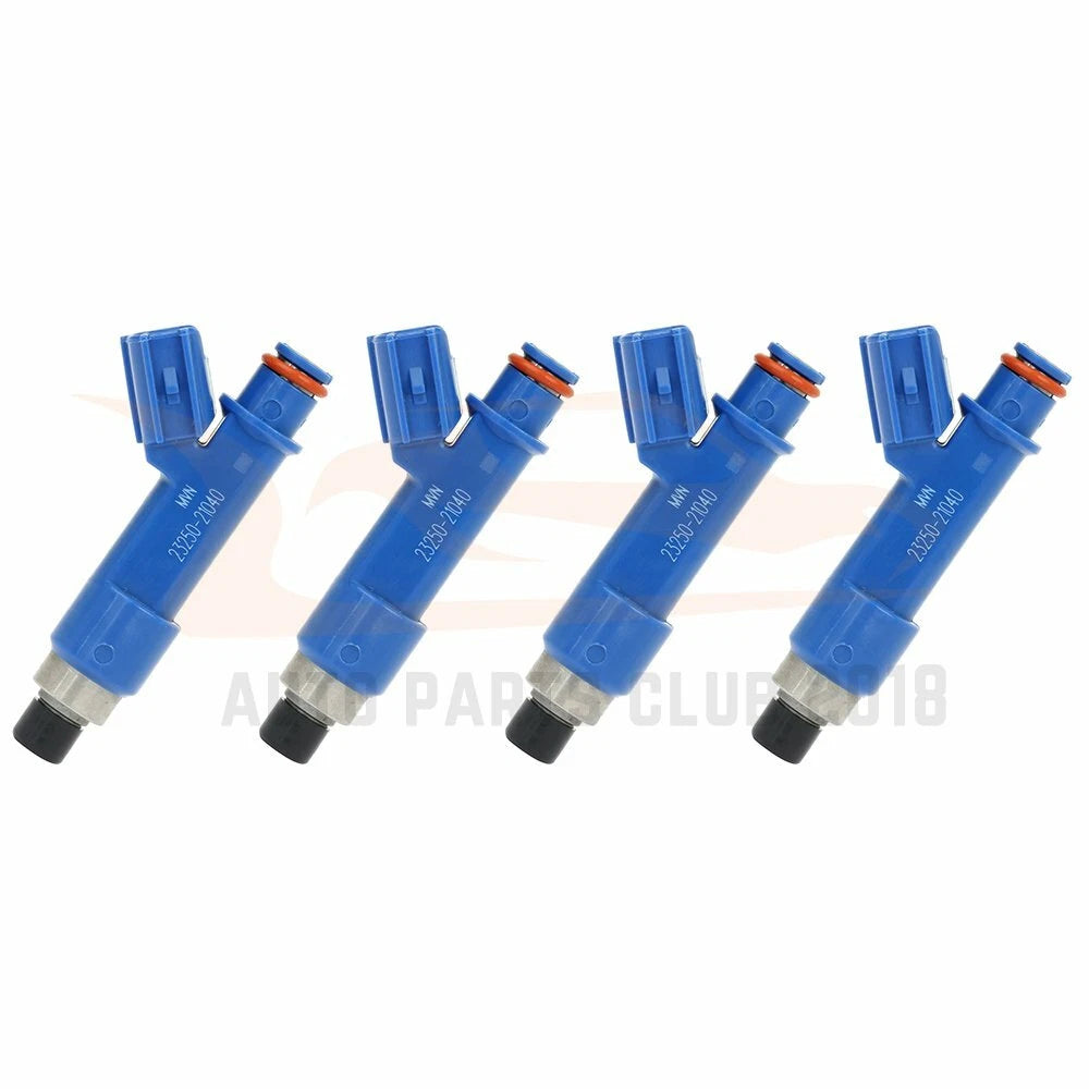Set of 4 Fuel Injectors for Toyota Yaris 1.5L (2006–2011)
