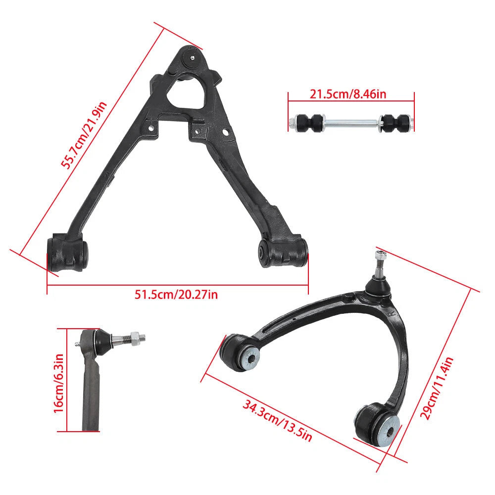 Control Arms Kit for Chevy Silverado GMC Sierra 1500 Tahoe