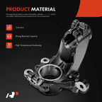 Pair Front Steering Knuckle for Ford Transit Connect (2014-2018)