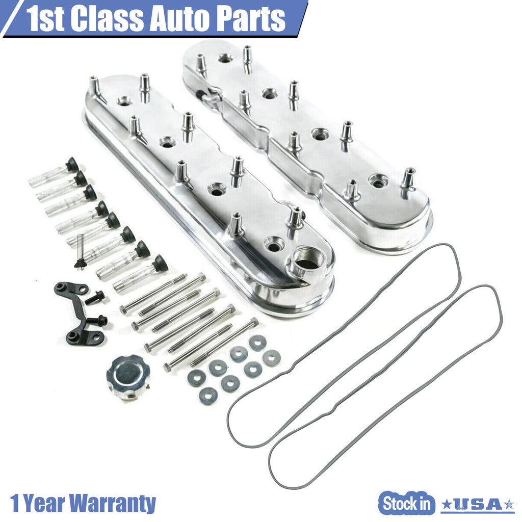 Aluminum Tall Valve Covers for LS1-LS7 5.3 6.0 (2001–2023)