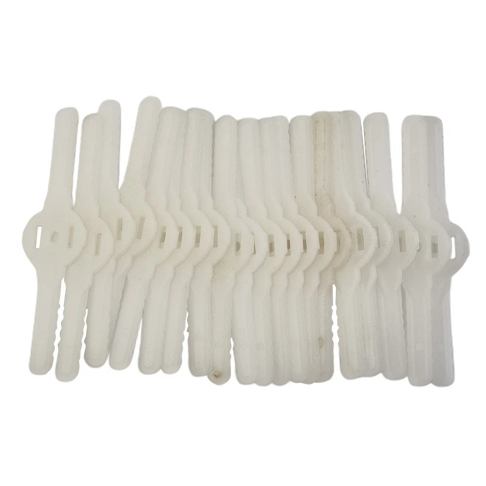 20 PCS Plastic Cutter Blades for Electric Cordless Grass Trimmer