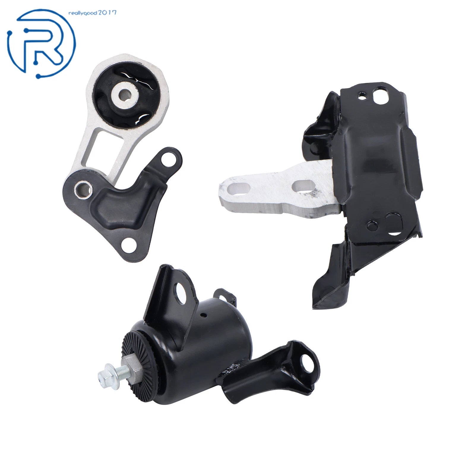 3X Engine Motor & Trans Mount Set for Ford Fiesta (2011-2017)