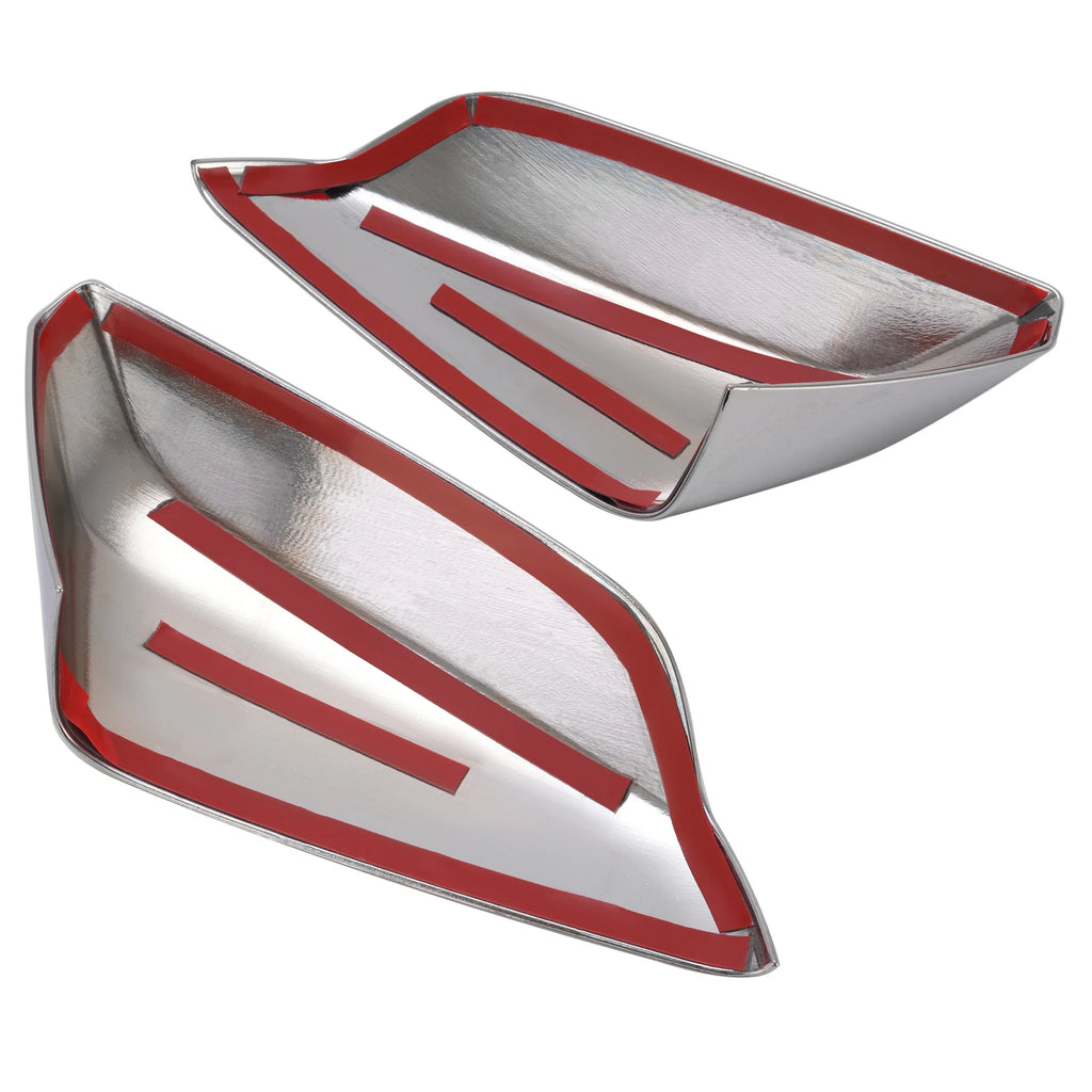 Set of 2 Chrome Mirror Covers for Chevy Malibu (2016-2024)