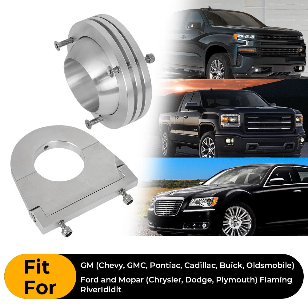 2" Swivel Base Floor Mount for Universal Steering Column (2.5" Drop)