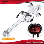 Front Left Window Regulator with Motor for Chevy Equinox GMC Terrain (2010–2011)