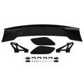 57 Inch Rear Wing Spoiler for Universal Fitment (Matte Black ABS Plastic)