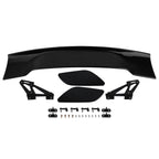 57 Inch Rear Wing Spoiler for Universal Fitment (Matte Black ABS Plastic)