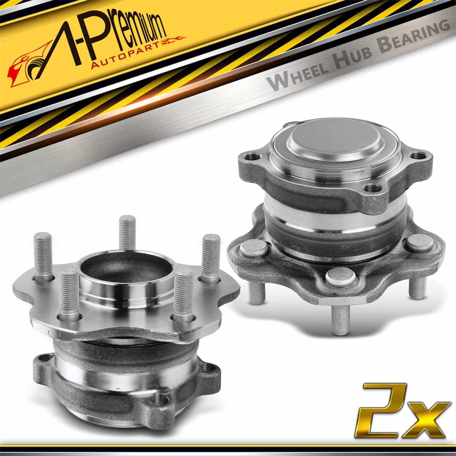 2X Rear Wheel Hub & Bearing Assembly for Nissan Altima (2019–2023)
