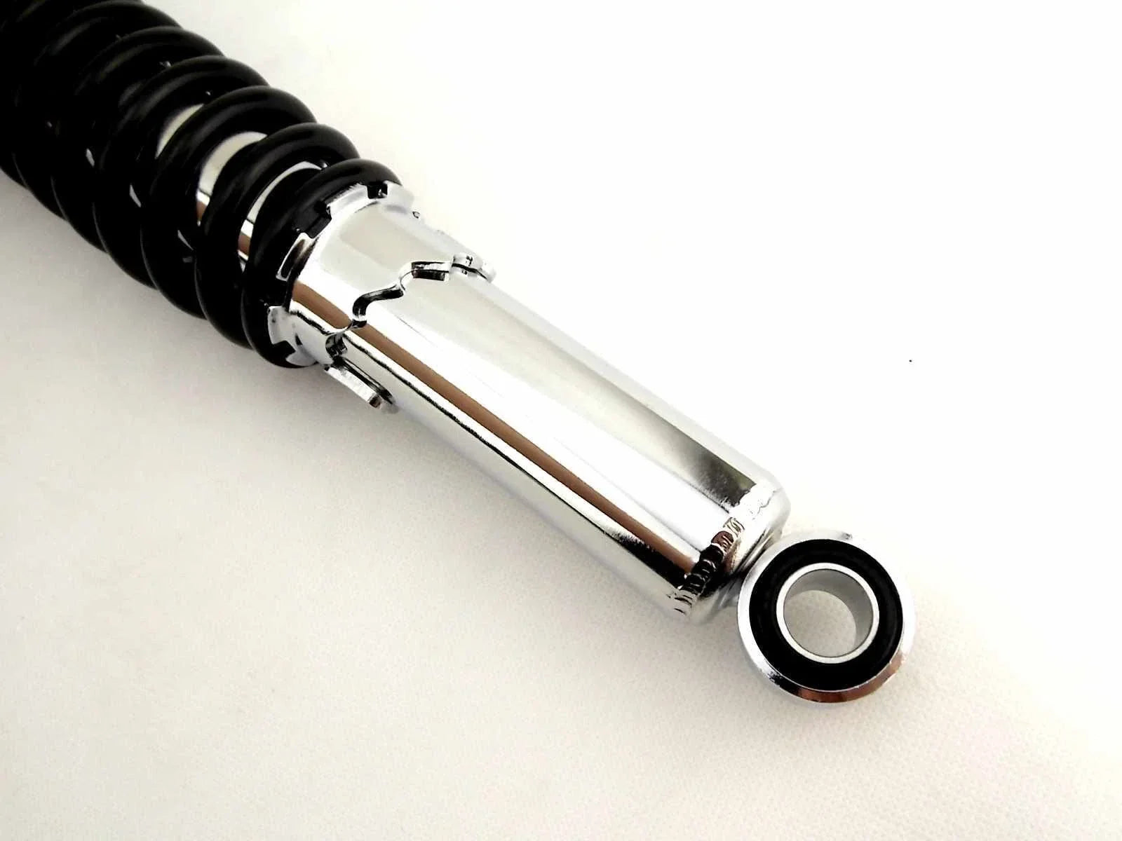 365mm JBS Black/Chrome Rear Shock Absorbers for Suzuki TM400