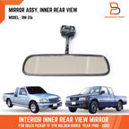 Interior Rear View Mirror for Holden Rodeo Isuzu TF TFR Pickup Ute (1988-2002)