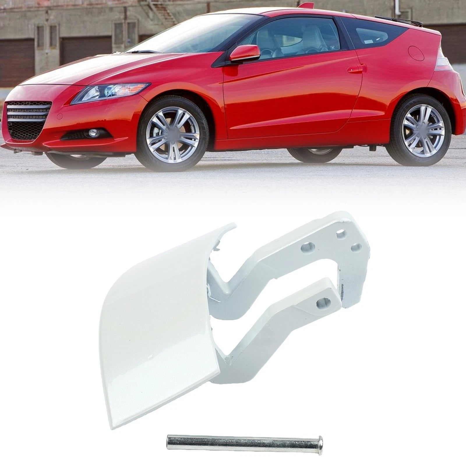 Replacement Door Handle Set for Honda CR-Z (2011–2015) Left Right White Metal