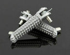Front Bracket Footrest Footpeg Set for Yamaha R1 R6 R6S (1998–2012)
