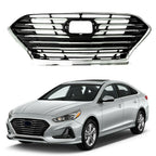 Front Bumper Grille for Hyundai Sonata (2018–2020) Chrome Replacement