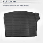 Cargo Liner Rear Trunk Mat for Subaru Solterra (2023–2024) TPE Long Grid Pattern