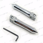Chrome Footpegs for Suzuki GSXR600 (1992-1993), GSXR750 (1993-1997)
