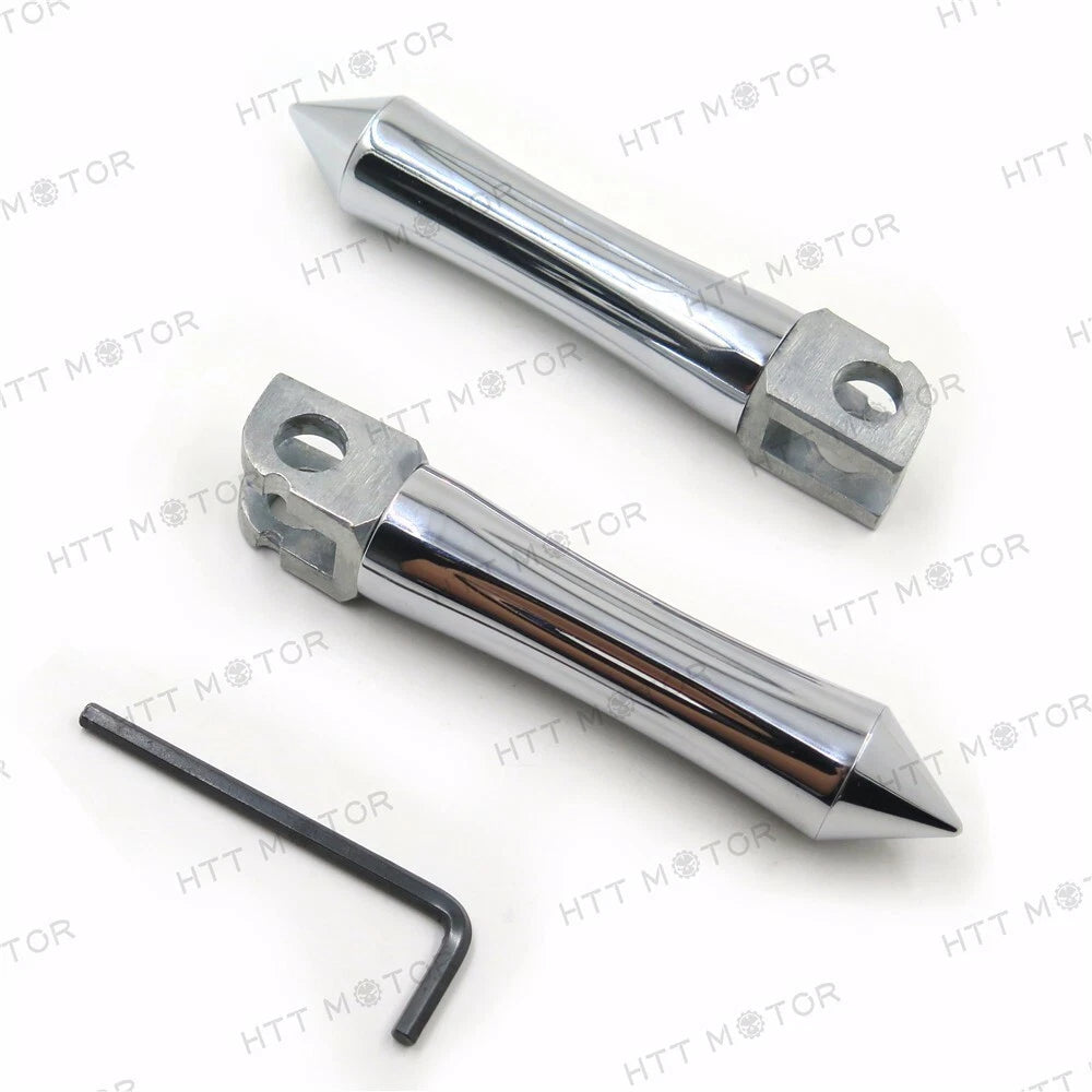 Chrome Footpegs for Suzuki GSXR600 (1992-1993), GSXR750 (1993-1997)