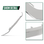 Set of 3 Chrome Front Bumper Lower Lip Molding Trim for Mercedes Benz W205