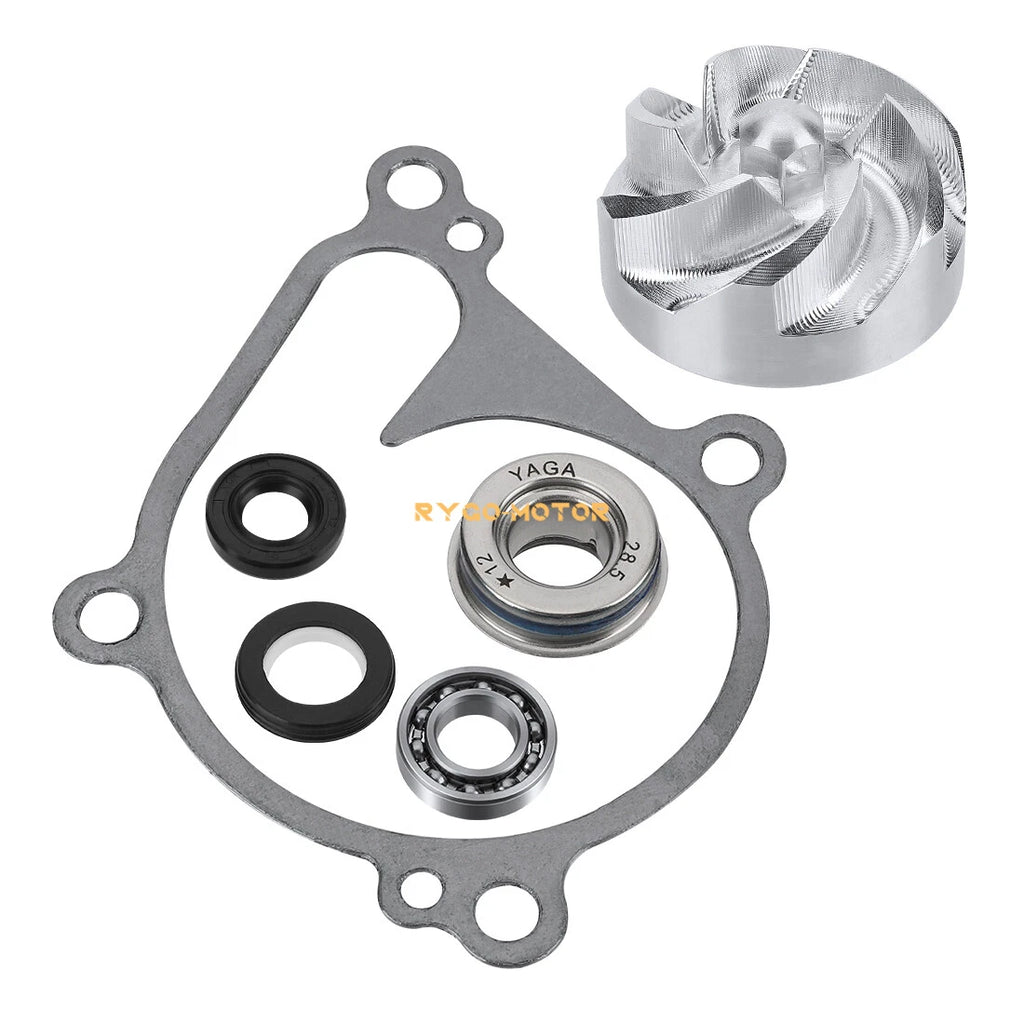 Water Pump Impeller Bearing Seals Kit for Kawasaki Prairie 700 KVF700 (2004–2006)