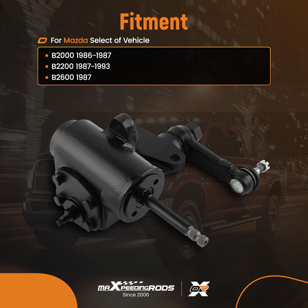 Power Steering Gear Box for Mazda B2000 (1986-1987)