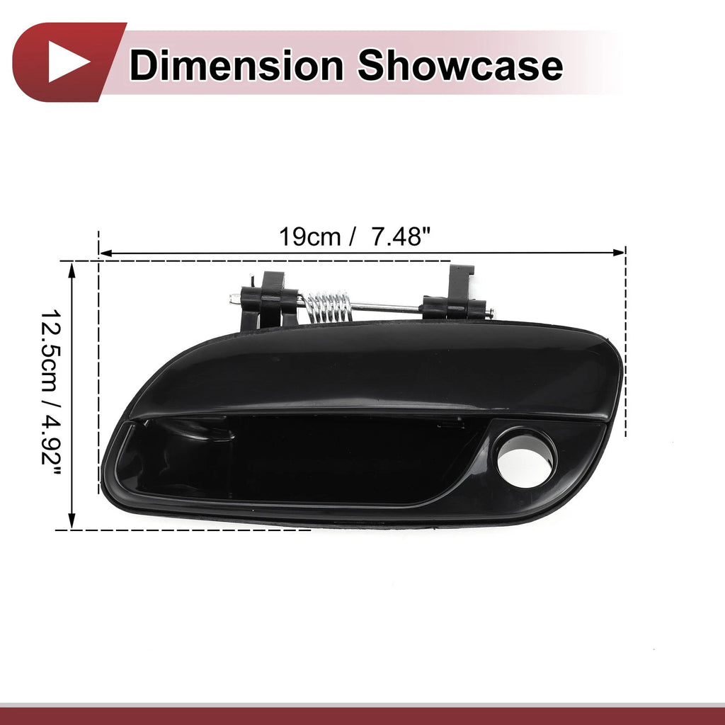 Car Exterior Door Handle for Hyundai Elantra (2017–2020) No. 826602D000 Black ABS
