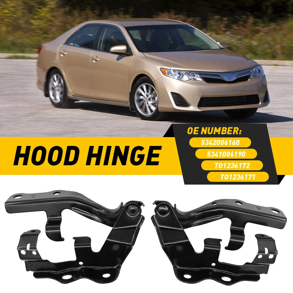 Set of 2 Hood Hinges for Toyota Camry (2012–2014)