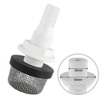 Stainless Steel Thru Hull Connector for Marine Fish Tank Filter (Aquarium)