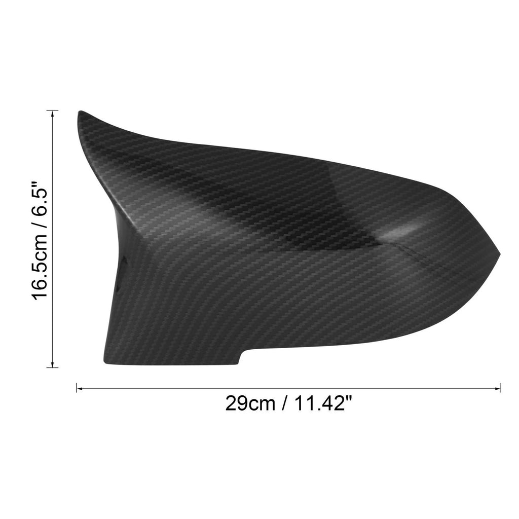 Carbon Fiber Rearview Mirror Cover Caps for BMW F20 F21 F30 F32 F34 F87 (2012–2019)
