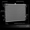OE Style Aluminum Core Cooling Radiator for Nissan Titan XD (2016–2019) DPI 13616