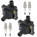 2 Ignition Coils for Mercedes-Benz SLK230 C230 2.3L L4 (1999–2000)
