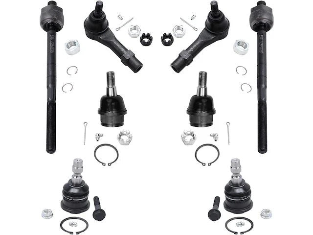 Front Ball Joint and Tie Rod End Kit for Mazda B2500 (1998–2001) ZQ249PV